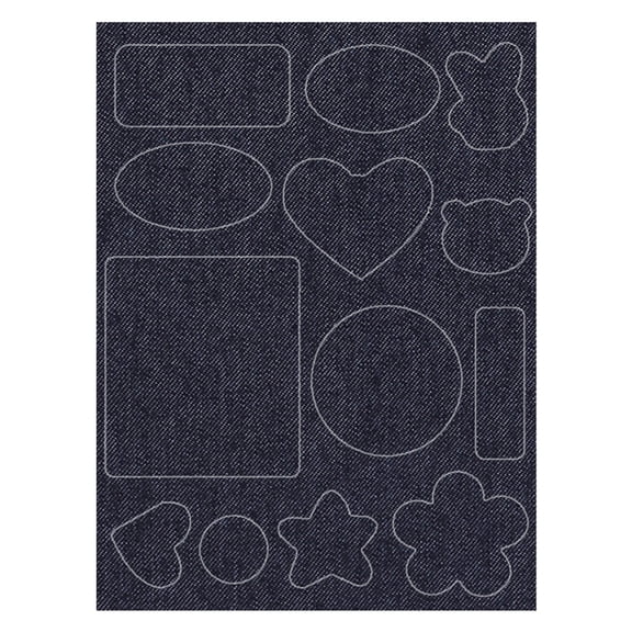 Multifunctional Repair Patches Iron-On Patches Adhesive Jeans Patches Fabric Patches