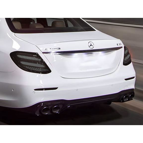 Rvinyl Tail Light Tint Covers Compatible with Mercedes-Benz E-Class 2017-2020 (Sedan) - Matte Smoke