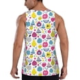 thumbnail image 6 of Rocae Doodle Fruits for Men's Workout Tank Top Men's Running Tank Top Dry Fit Athletic Workout Tank TopsXX-Large, 6 of 9