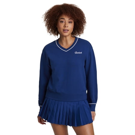 Reebok Courtside Oversize Meet & Greet Crew, Sizes XS-4X