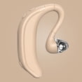 thumbnail image 4 of Auriculares Inalámbricos Bluetooth Manos Auriculares Estéreo en El Oíd - Beige, 4 of 6