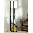 thumbnail image 2 of Floor Lamp with wood shelves, 2 of 2