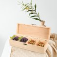 thumbnail image 4 of BRIGHTFUFU Divided Crate Wooden Box Storage with Simple Design Khaki Color 1Pack, 4 of 8