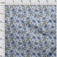 thumbnail image 3 of oneOone Georgette Viscose Medium Blue Fabric Floral Sewing Fabric By The Yard Printed Diy Clothing Sewing Supplies 42 Inch Wide, 3 of 5