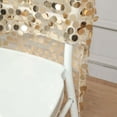thumbnail image 2 of Efavormart Champagne Big Payette Sequin Chiavari Chair Slipcover, Wedding Chair Back Cover, 2 of 11