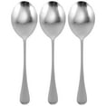 thumbnail image 1 of 3 Pcs Cuillères de Buffet en Acier Inoxydable Cuillères de Service Pratiques pour Aliments (Argent), 1 of 6