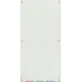thumbnail image 2 of Audio-Visual Direct Clear Glass Dry-Erase Board Set - 8' x 4' - Includes Hardware & Marker Tray (Non-Magnetic), 2 of 4