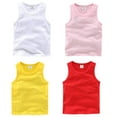 thumbnail image 5 of LYMAYTER Toddlers Baby Boys Cotton Undershirt Vest Kids Newborn Casual Sleeveless Tank Tops Summer Solid Color Vest T-Shirts 9M-10T, 5 of 11