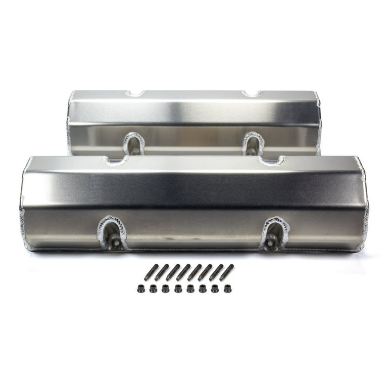 Moroso SBC Billet Rail Valve Covers w/o Logo Moroso SBC Billet Rail Valve Covers w/o Logo