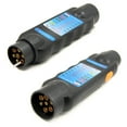 thumbnail image 4 of Car Accessory 12V 7 Pins Trailer Plug Socket Tester Wiring Circuit Light Test Tool, 4 of 5