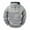 Gray, variant on Men's Hoodie Fashionable Long Sleeve Hooded Sweatshirts Top Casual Sports Pullover Pocket Top Men's Hoodie