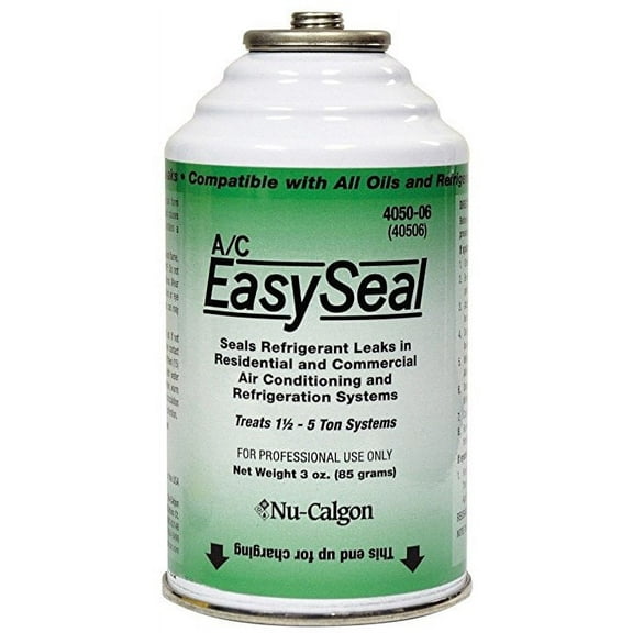 Nu-Calgon 4050-06 A/C Easyseal Refrigerant Leak Sealant Can 2.5oz