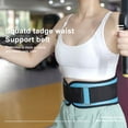 thumbnail image 3 of Tnobhg Weight Lifting Belt with Fastener Tape Adjustable Lightweight Self-Locking Powerlifting Belt Workout Fitness Waist Belt, 3 of 8