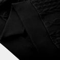 thumbnail image 4 of Mceream Chandails Matelassés pour Femmes à Fermeture Éclair Col Rond Manches Longues Texturés Unis avec Poches Décontractés Amples Mode Automne Hiver Tuniques Grandes Tailles Noir m, 4 of 7