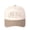 Khaki, variant on CHICAGO Letter Embroidered Color Block Trucker Hat Unisex Adjustable Cotton Breathable Fashion Cap for Travel Daily Wear