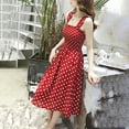 thumbnail image 2 of Drses‌‌ ‌‌‌‌‌‌‌‌‌‌‌‌‌‌‌‌‌‌‌‌‌‌‌‌‌‌‌‌‌‌‌‌‌‌‌‌‌‌‌‌‌‌‌‌‌‌‌‌‌‌‌‌‌‌‌‌‌‌‌‌‌‌‌‌‌‌‌‌‌‌‌‌‌‌‌‌‌ ‌‌Women's Polka Dot Maxi Dress - Suspender Square Neck Boho Flowy Smocked A-Line Dress‌, 2 of 7
