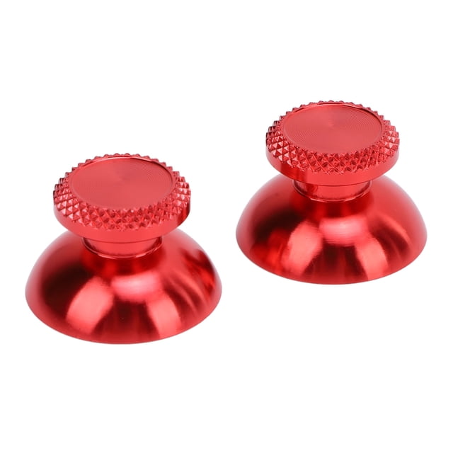 Handheld Game Console Replacement Metal Analog Grips Stick Thumbsticks Controller, Aluminum Alloy Metallic Joystick Accessories for Handheld Game Console Replacement