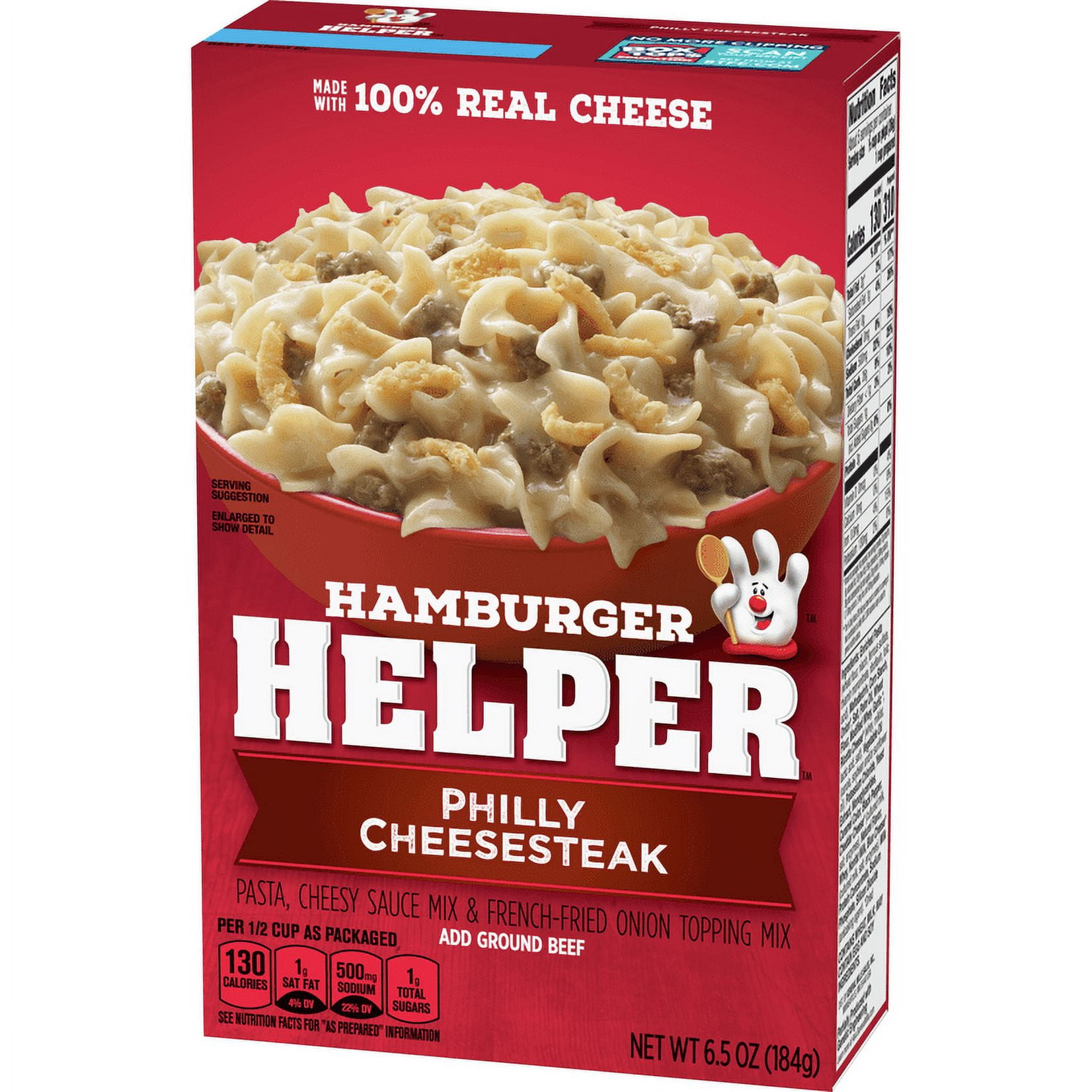 Hamburger Helper, Philly Cheesesteak, 6.5 oz. box