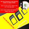 thumbnail image 3 of 3 In 1 For Sim Adapter And For Micro Sim Adapter And For Micro Adapter With A Needle For Mobile Devices, 3 of 12