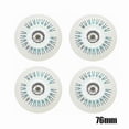 thumbnail image 4 of TrueNorth (Multicolour-68mm)4pcs Flash Inline Skate Wheels 90a Led Lighting Skating Wheels 80 76 72 68, 4 of 4