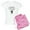 With Pink Camo Pant, variant on - Zombie Plan Pajamas - Women's Light Pajamas
