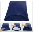 thumbnail image 3 of Unique Bargains 2 Pack 300TC Cotton Solid Pillowcases Royal Blue 20" x 26", 3 of 8