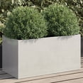 thumbnail image 1 of vidaXL Jardinière Argent 62x30x29 cm Acier Inoxydable, 1 of 5