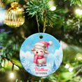thumbnail image 3 of Personalized Sheep Christmas Ornament, Sheep Ornament Gift for Son Daughter, Custom Sheep Baby Christmas Ornament with Name, Baby Born Ornament 2025, Sheep Singing Decor Hanging Xmas Tree jOofDg, 3 of 6
