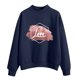 thumbnail image 1 of Gibobby Sudaderas para mujer Sudadera de manga larga con estampado gráfico de letras y cuello redondo para mujer(Marina,M), 1 of 3