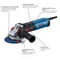 thumbnail image 2 of Amoladora angular Bosch GWS14-50 Compact 13A 11,500 rpm 5 pulgadas, 2 of 8