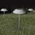 thumbnail image 2 of Feit OneSync Landscape Nickel Solar LED Pathway Light 1 pk, 40 Lumens, 2 of 5