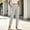 Gray, variant on Zedker Womens Stretchy Dress Pants 2026 Trendy High Waisted Pleated Straight Leg Business Work Casual Trousers with Pockets Beige L