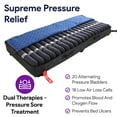 thumbnail image 4 of Proheal Low Air Loss Alternating Pressure Air Mattress with Silent Air Pump - Stages I-III - 36” x 80” x 8”, 4 of 7
