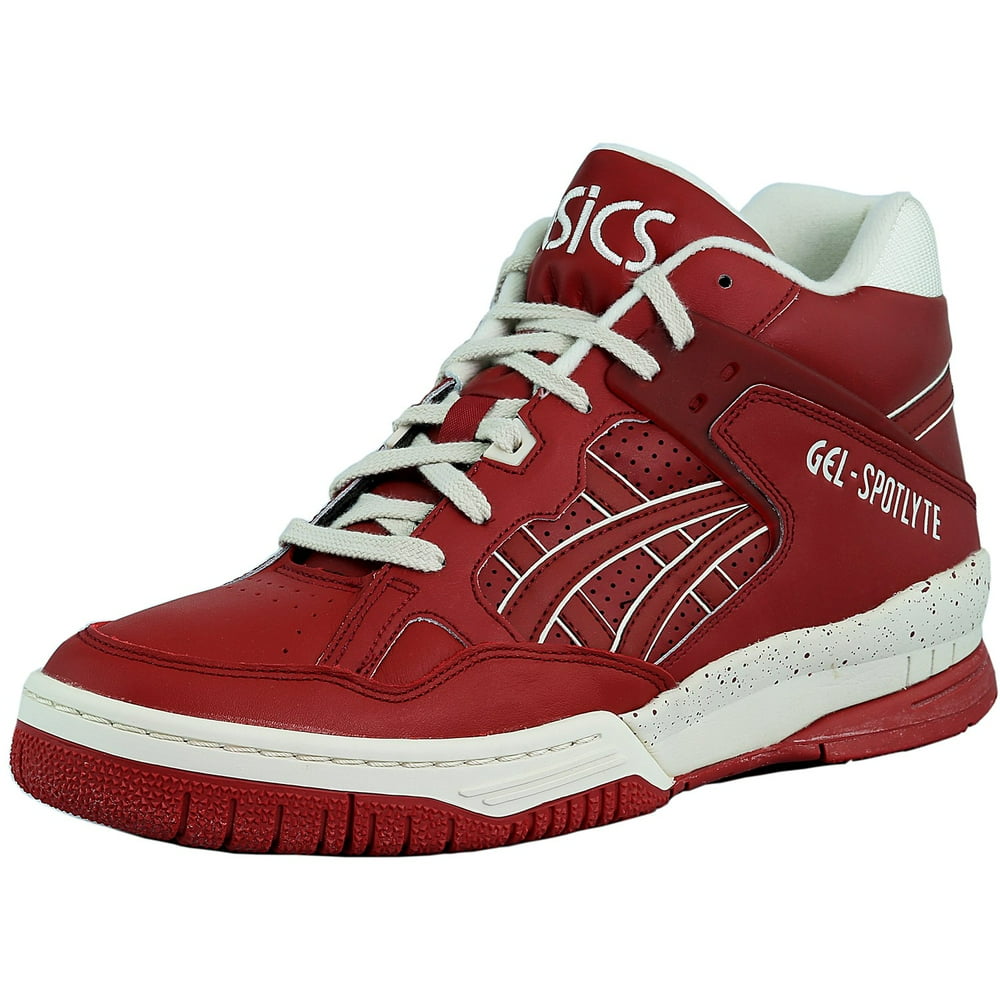 ASICS Men's GelSpotlyte Burgundy/Burgundy AnkleHigh Leather