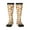 3 Black, variant on Hamburger Pizza Coke print thigh-high socks, crafted for both men and women with a stretchy, high-opaque design perfect for daily wear