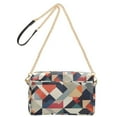 thumbnail image 2 of FORMRS Women Crossbody Purse with Chain Strap Vegan Leather Shoulder Handbag, Geometric Pattern, 2 of 7