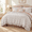 Pink Ditzy-Queen, variant on Pink Ditzy Queen 7-Piece Microfiber Ruffled Floral Bedding Comforter Set