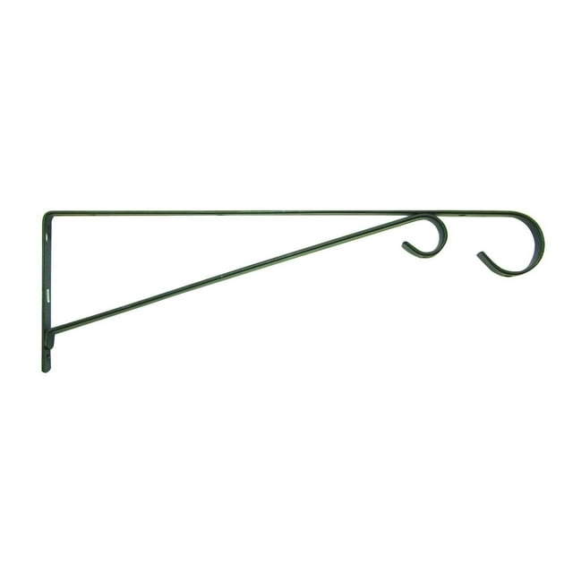 Support mural pour plante suspendue Panacea de 15 po en acier noir