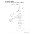 thumbnail image 3 of Kingston Brass CC54305K 5/8-Inch O.D. Comp x 1/2-Inch or 7/16-Inch Slip Joint Quarter-Turn Angle Shut-Off Valve with Flange in Oil Rubbed Bronze, 3 of 5