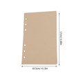 thumbnail image 3 of GOOHOCHY Journal Refills 320 Sheets Khaki A6 Lined Rectangle Paper for Notebook Refill, 3 of 5