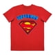 thumbnail image 1 of Playera Para Niño Warner Bros Superman Cuello Redondo Manga Corta Talla 10 Rojo, 1 of 1