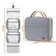 thumbnail image 4 of Bosidu Neceser de viaje colgante, organizador de artículos de tocador de viaje para cosméticos de gran capacidad para mujeres con 4 compartimentos y 1 gancho resistente, perfecto para viajes/uso diari, 4 of 5
