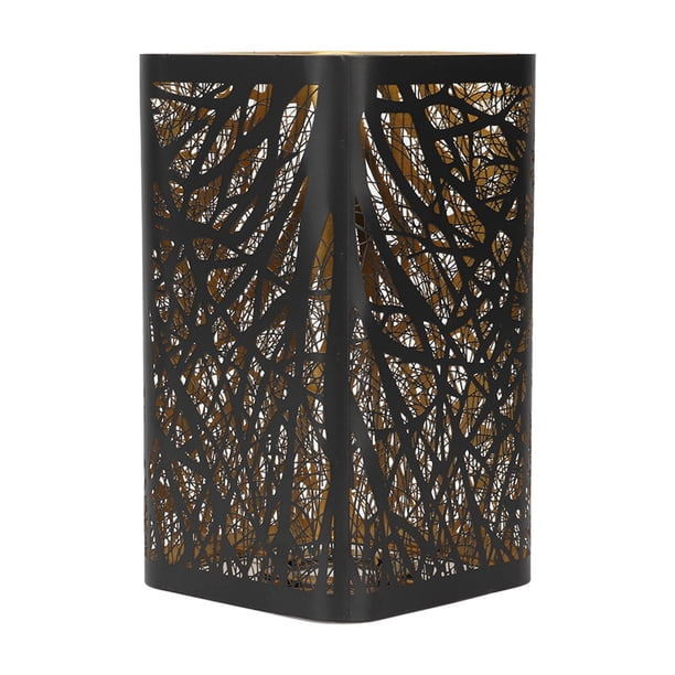 Pantalla de lámpara, Pantalla de lámpara de moda con pantalla de lámpara de hierro Cubierta de luz de sombra de árbol Rendimiento probado