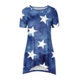 thumbnail image 3 of Birdeem Mode Femmes Été T-Shirt Imprimé Ample Col Rond Manches Courtes Blouse Décontractée, 3 of 5