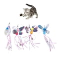 thumbnail image 4 of 1 pieza de juguete para gatos con forma de libélula y campana, accesorio para burlarse de los gatos, repuesto de varita para burlarse de los gatos, 4 of 5