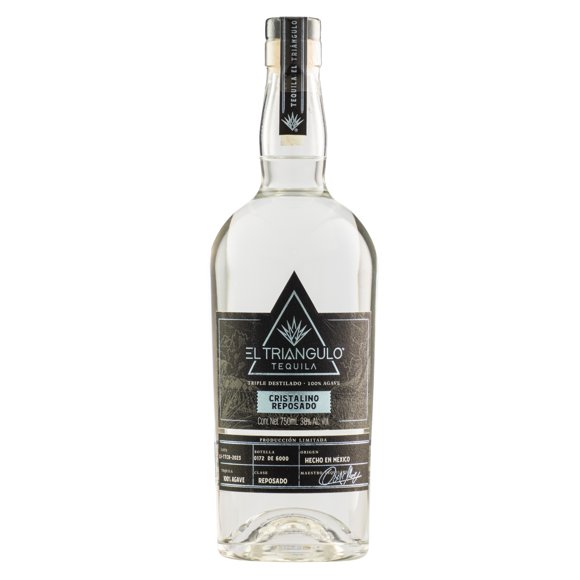 Tequila El Triangulo Cristalino Reposado 750 Ml