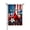 Color 5, variant on Jbralid Welcome American Flag Cardinal Flower Garden Flag For Spring Summer Home Outdoor Garden Yard Door Decor 12x18 inch