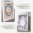 thumbnail image 7 of Tasse Verre 12x15 White Shadow Box (2-Pack) Frame w/ Linen -16 Stick Pins, 7 of 7