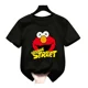 thumbnail image 3 of Bonitas camisetas de algodón con dibujos animados para niños, camisetas de manga corta con diseño de Barrio Sésamo, camisetas divertidas de verano para bebés y niñas, ropa para niños, 3 of 5