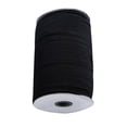 thumbnail image 4 of Width Flat Elastic Band Single Color Stretch Rope Sewing Stretch Cord Stretch String String for DIY Craft Clothes, 6mm, 200 Yards, Black, 4 of 7